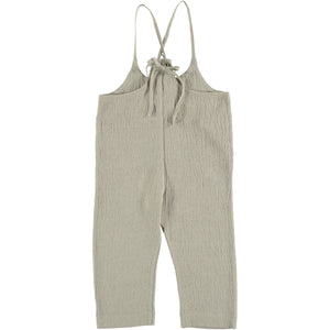 Jumpsuit in lino naturale