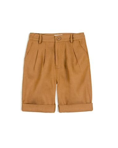 TADEU OCRE Shorts